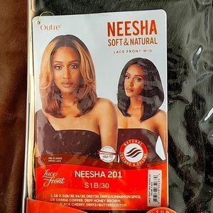 Outre Neesha Soft & Natural lace front Wig in style Neesha 201 in Color S1B/30